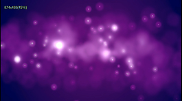 粒子情调梦幻场景