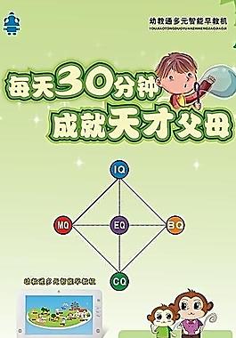 情商训练展架图片
