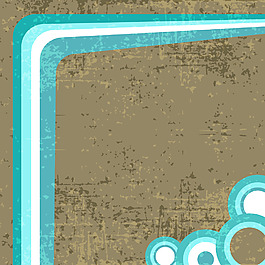 与怀旧背景矢量插画