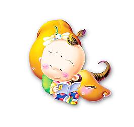 卡通牛PSD素材16