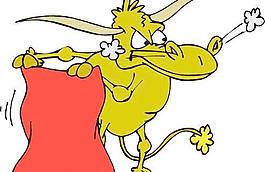 卡通生肖牛矢量图素材028