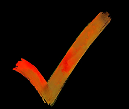 红色对号AE视频模板