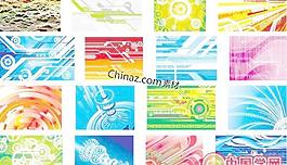 视觉冲击背景矢量素材