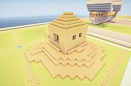 小Minecraft岛的房子