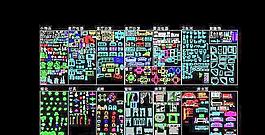 CAD综合楼图库设计图