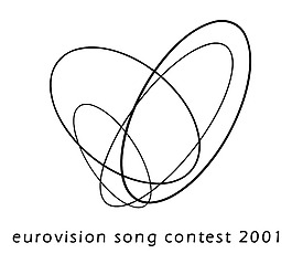 Eurovision_Song_Contest_2001 logo设计欣赏 Eurovision_Song_Contest_2001传媒机构LOGO下载标志设计欣赏