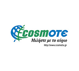 Cosmote logo设计欣赏 Cosmote电信公司标志下载标志设计欣赏