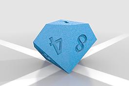 D10多面体模具