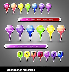 网页设计元素图片