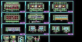 带底商三层实用型建筑楼施工图