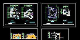 农村经济适用型二层别墅设计图13x18