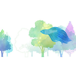位图 插画师 Birds Yasuko 鸟靖子 免费素材