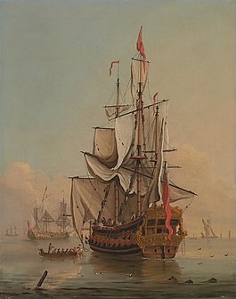 海上归来油画