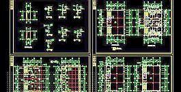某农村商用四层别墅施工设计图13x19