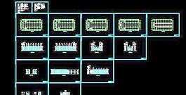某农村四层教学楼建筑施工设计图