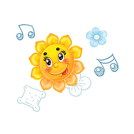 可爱音符图片 可爱音符素材 可爱音符模板免费下载 六图网