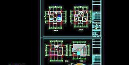 农村三层实用型别墅设计施工图12x10