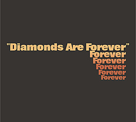 diamonds_are_forever logo設計欣賞 diamonds_are_forever電影logo