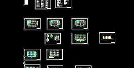 三层学校图书馆建筑设计施工图纸