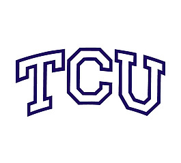 TCU logo设计欣赏 TCU大学体育队LOGO下载标志设计欣赏