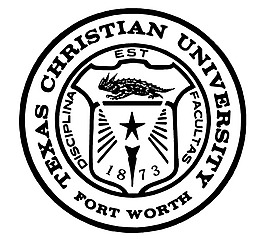 TCU(3) logo设计欣赏 TCU(3)大学体育队标志下载标志设计欣赏