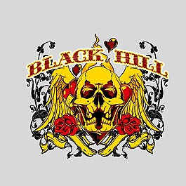 印花矢量图 骷髅 翅膀 花纹 植物花纹 免费素材