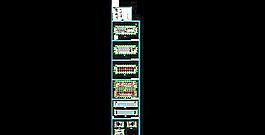 三层食堂框架结构建筑施工图