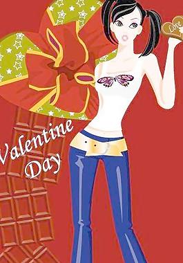 甜美新女性矢量图16