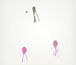 水墨墨滴矢量图05