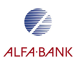 Alfa-Bank(2) logo设计欣赏 Alfa-Bank(2)国际银行标志下载标志设计欣赏
