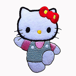 贴布 动物 猫 hello kitty 免费素材