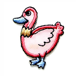 绣花 动物 鸭子 免费素材