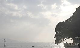 鼓浪屿的夕阳图片