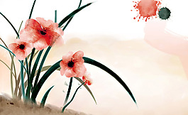 位图 植物图案 写意花卉 花朵 水仙 免费素材