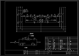 双电源自动切换原理接线图CAD图纸