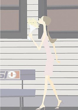 女性插图矢量图50