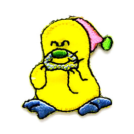 绣花 动物 鸭子 免费素材