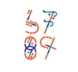 位图 纯文字 英文 文字设计 抽象 免费素材