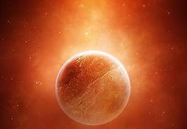 梦幻星球星空背景图片