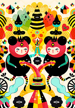 位图 插画 插画师 personal 艺术效果 免费素材