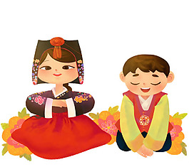 位图 插画 插画师 人物插画 民族风 免费素材