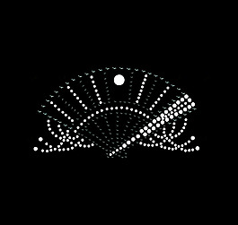 烫钻 扇子 免费素材