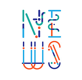 位图 纯文字 英文 文字设计 抽象 免费素材