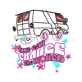 绣花 交通工具 汽车 文字 英文 免费素材