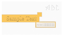 矢量抽象的名片