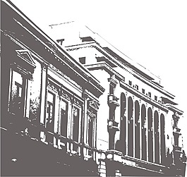 矢量布加勒斯特建筑