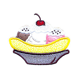 绣花 生活元素 冰淇淋 免费素材