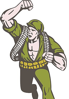 士兵跑拳