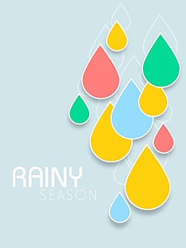 梅雨季图片 梅雨季素材 梅雨季模板免费下载 六图网
