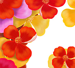 位图 PSD 植物 写意花卉 花朵 免费素材